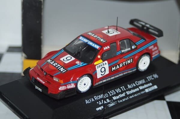 Onyx alfa romeo "jas-martini" itc 1996 s.modena 1:43 scale xt015