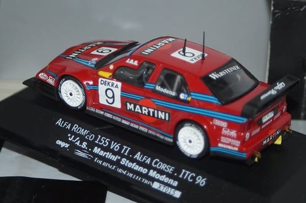Onyx alfa romeo "jas-martini" itc 1996 s.modena 1:43 scale xt015