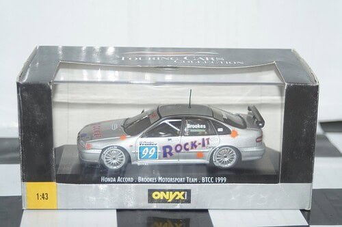 Onyx honda accord btcc 1999 lee brookes 1:43 scale xtc99016