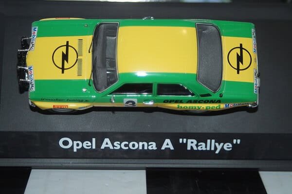 Schuco opel ascona a tuning rallye 1:43 ref 02656