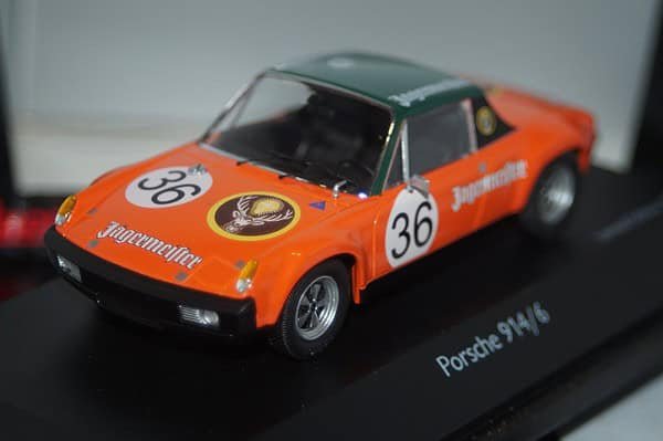 Schuco porsche 914/6 #36 jagermeister ref 450370000 1/43