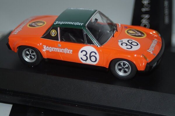 Schuco porsche 914/6 #36 jagermeister ref 450370000 1/43
