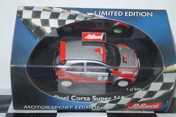 Schuco opel corsa super 1600 rallye m.wenzel 04833 1:43