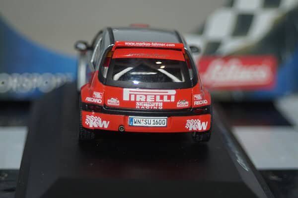 Schuco opel corsa super 1600 rallye m.wenzel 04833 1:43