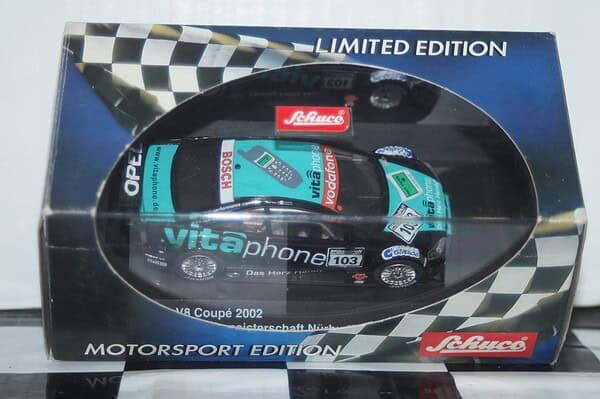Schuco opel astra v8 coupe 2002 nurburgring test car 1:43 ref 04883