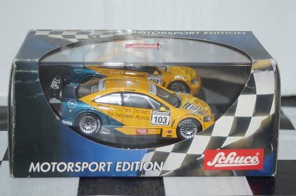 Schuco opel astra v8 coupe 2002 volker strycek 1:43 ref 04880