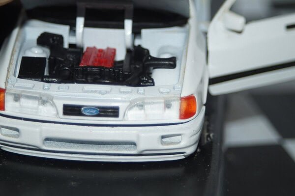 Schabak ford sierra rs cosworth in white 1:25th ref 1513