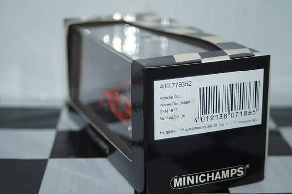 Minichamps porsche 935 drm 1977 m.schurti 400 776352 1:43