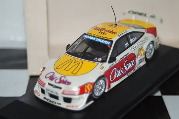 Minichamps opel calibra team j.j.lehto 430 964243 opel motorsport edition