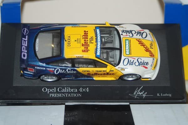 Minichamps opel calibra dtm presentation1995 k.ludwig 1:43 430 954191
