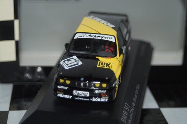 Minichamps bmw m3 gtr "street" london toy fair 2005 1:43 ltd 1of 92
