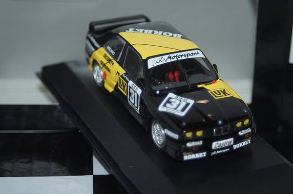 Minichamps bmw m3 gtr "street" london toy fair 2005 1:43 ltd 1of 92