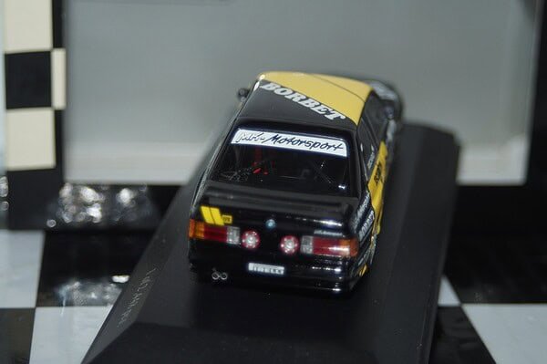 Minichamps bmw m3 gtr "street" london toy fair 2005 1:43 ltd 1of 92