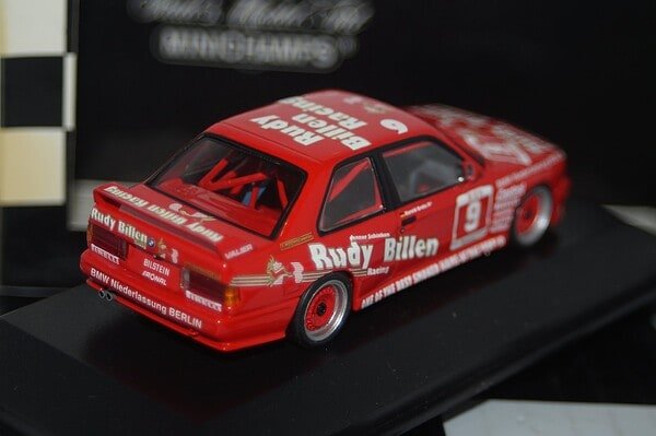 Minichamps bmw 3.5 csl norisring drm 1975 h.stuck 1:43 430 752930