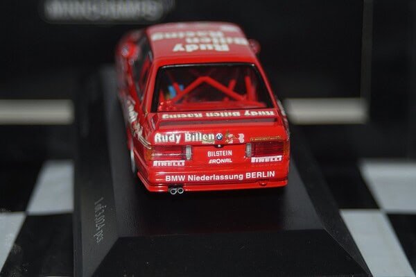 Minichamps bmw 3.5 csl norisring drm 1975 h.stuck 1:43 430 752930