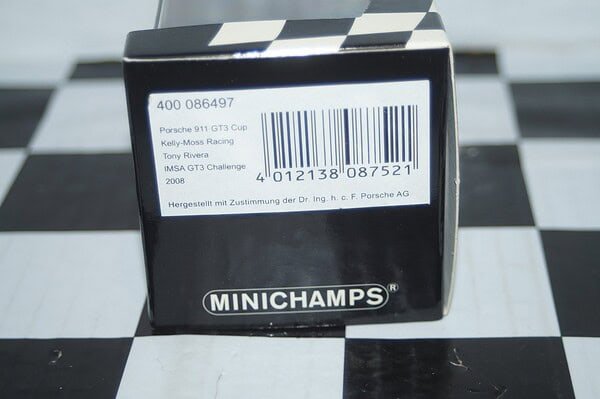 Minichamps porsche 911 gt3 24h daytona 2004 #8 ref 400 046213,1:43