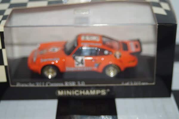 Minichamps porsche carrera rsr adac 1000km 1975 ref 430 756954 1:43