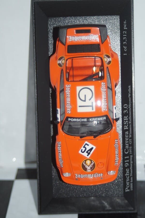 Minichamps porsche carrera rsr adac 1000km 1975 ref 430 756954 1:43
