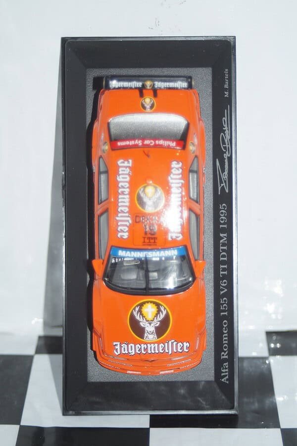 Minichamps alfa romeo 155 v6 ti dtm 1995 m.bartels 1:43 min 950319