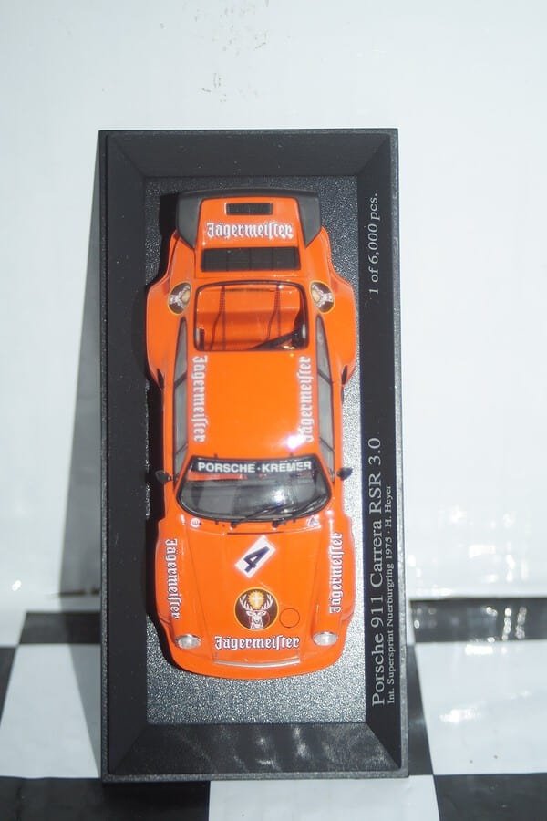 Minichamps porsche carrera rsr supersprint 1975 #4 ref 430 756904 1:43