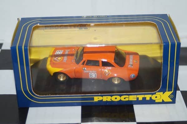 Progetto k alfa romeo gtaj 1300 jagermeister 1970 1:43 pk2037