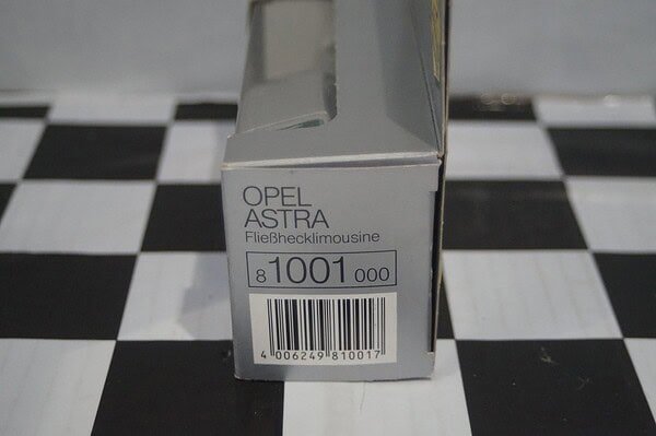 Gama opel kadett vauxhall astra mk2 in silver 1001