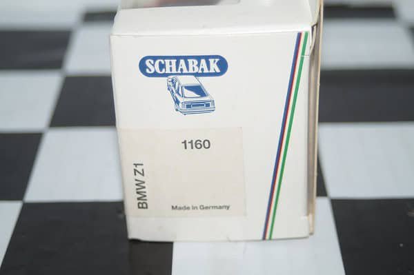 Schabak bmw z1 in red 1:43 ref 1160