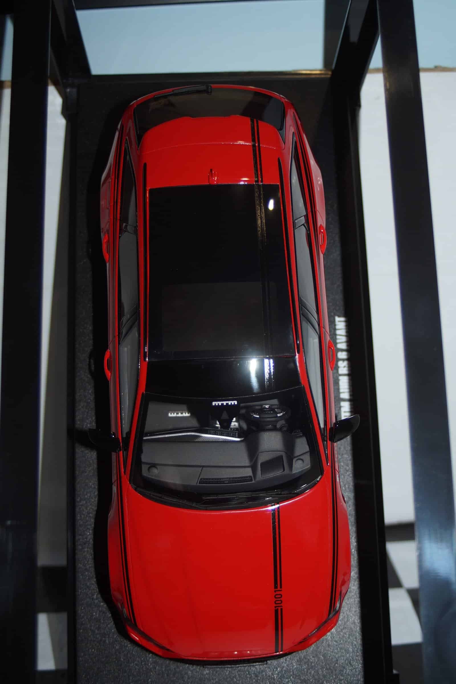 Gt spirit audi rs6 mtm estate in red 1:18 resin gt432