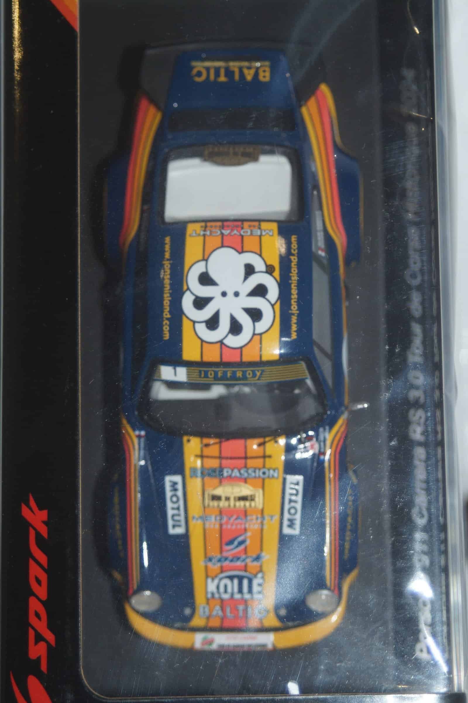 Spark porsche 911 carrera 3.0 rs tour de corse historique 2024 sp648