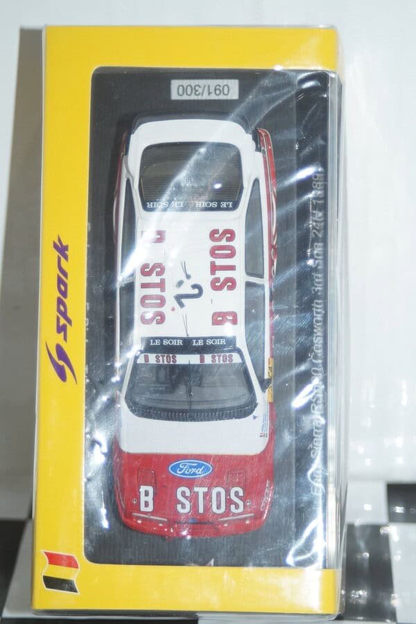 Spark ford sierra rs 500 cosworth 3rd 24h spa 1989 #2 1:43 sb241