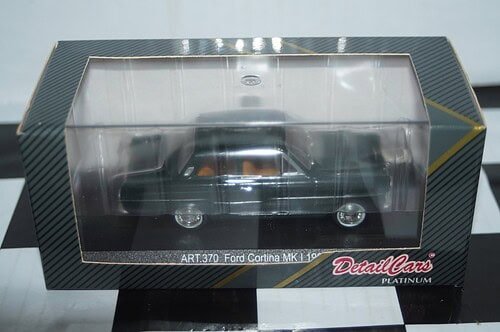 Detail cars ford cortina mk1 1963 coupe 1:43 art370