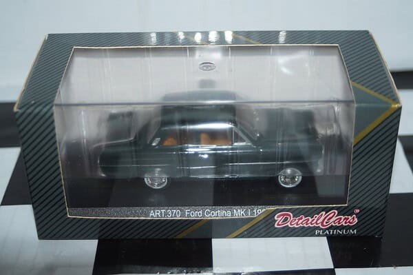 Detail cars ford cortina mk1 1963 coupe 1:43 art370