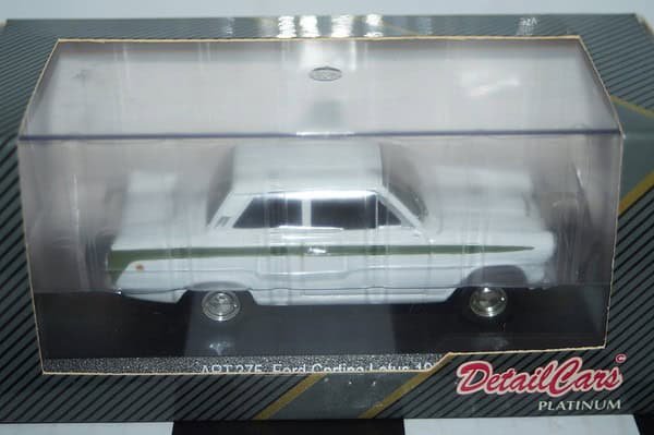 Detail cars ford cortina "lotus" 1963 coupe white 1:43 art375