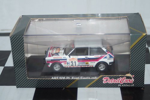 Detail cars ford fiesta rally #31 1:43 art506