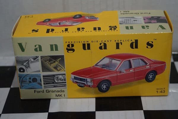 Vanguards ford granada mk1 flame red ref va52000
