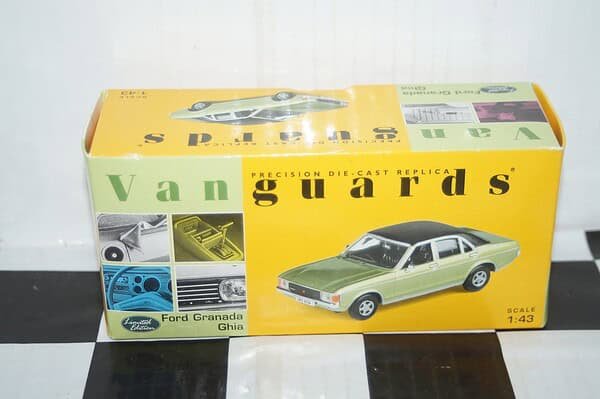 Vanguards ford granada ghia onyx green metallic ref va05202