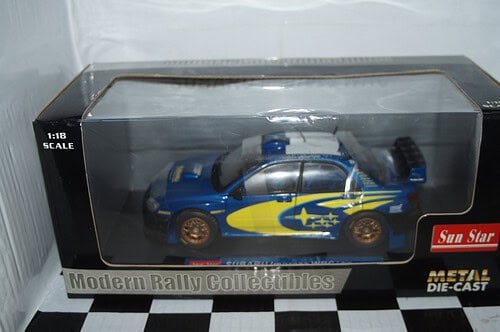 Sun Star Subaru Impreza WRC Test Car 2006 T.Arai ref 4383 1:18th