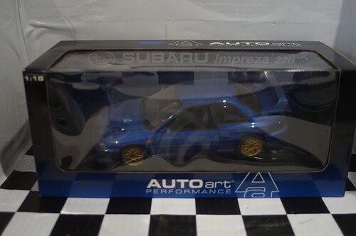Autoart Subaru Impreza 22B RHD Met Blue 1:18 Diecast Autoart 78601