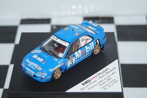 TROFEU Subaru Impreza Killarney Rally Winner 1994 #3 B.Fisher CODE 3 1/43