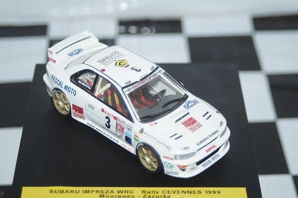 TROFEU Subaru Impreza WRC CODE 3 Rally Cevannes 1999 #3 in 1/43