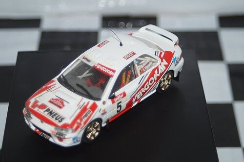 TROFEU Subaru WRX st.Boucles de SPA 1999 #5 B.Munster CODE 3 HOM.02 in 1/43
