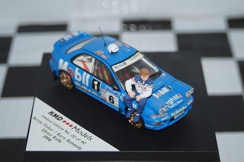 TROFEU Subaru Impreza Ulster Rally 1994 #6 B.Fisher CODE 3 1/43