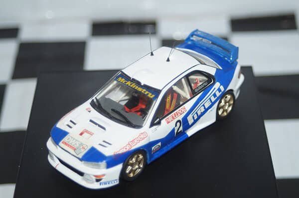 TROFEU Subaru Impreza 99 S5 Bulldog Rally 2002 #2 McKinstry CODE 3 in 1/43