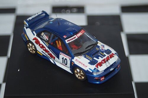 TROFEU Subaru Impreza WRC CODE 3 Vergokan Ypres Rally 99 #10 ref REP 11 in 1/43