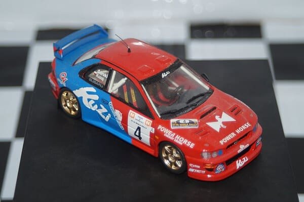 TROFEU Subaru Impreza WRC Code 3 Wisla Rally 1999 #4 ref REK 01 1/43