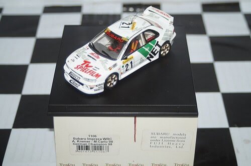 TROFEU Subaru Impreza WRC M.Carlo 98 German Champion 98 Kremer 1106 1/43