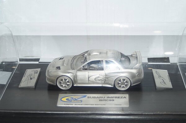 Prodrive /Trofeu Subaru Impreza WRC 99 PEWTER Burns/Kankunen/Thiry 1:24th ltd 3000