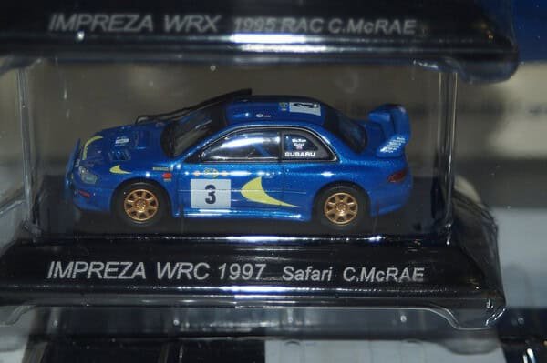 CMS Subaru Colin McRae 1968-2007 Memorial 8 Car Collection Set 1 in 1/64 - Image 8