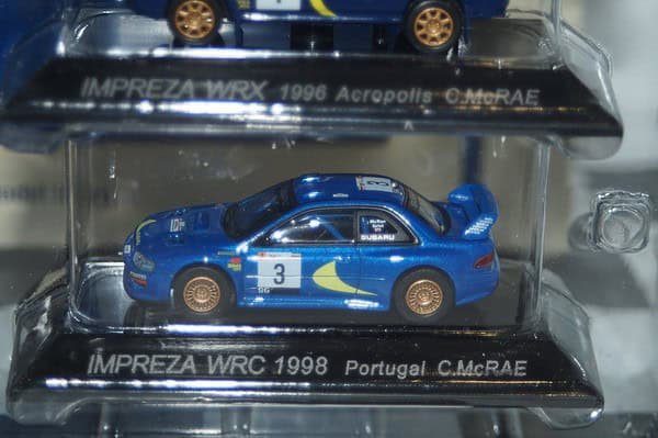 CMS Subaru Colin McRae 1968-2007 Memorial 8 Car Collection Set 1 in 1/64 - Image 4