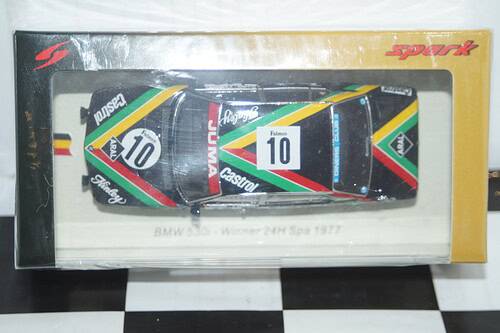 Spark bmw 530i winner 24h spa 1977 #10 1:43 resin 43spa1977